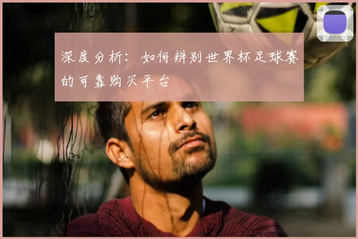 深度分析：如何辨别世界杯足球赛的可靠购买平台